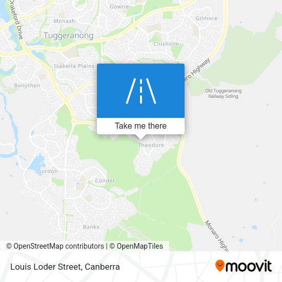 Louis Loder Street map