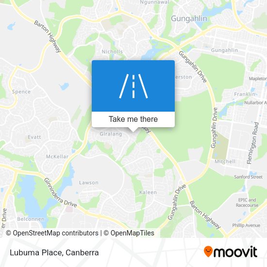 Lubuma Place map