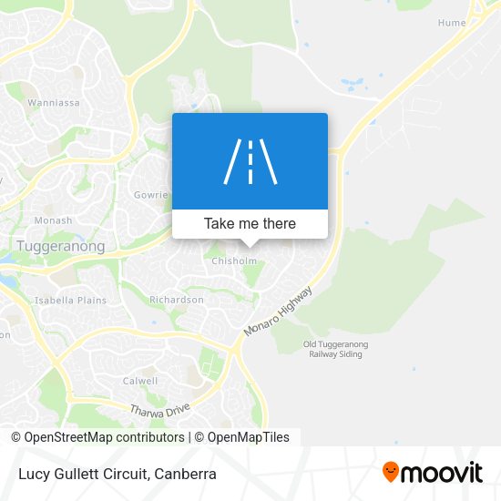 Lucy Gullett Circuit map