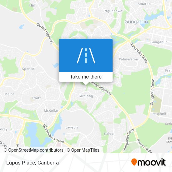 Lupus Place map