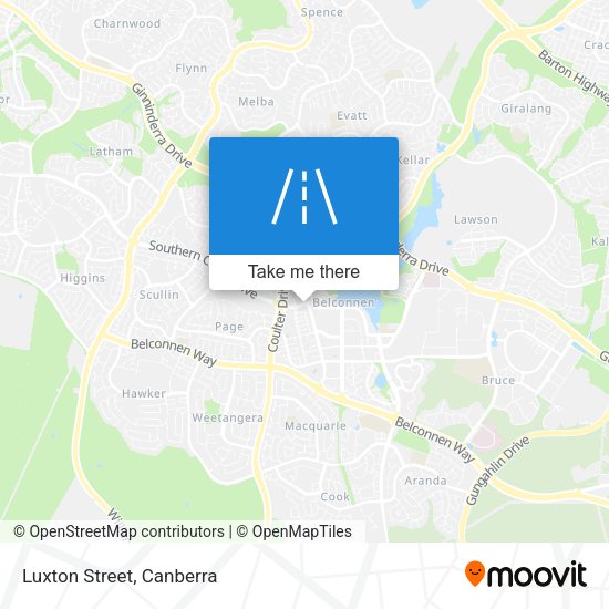 Luxton Street map