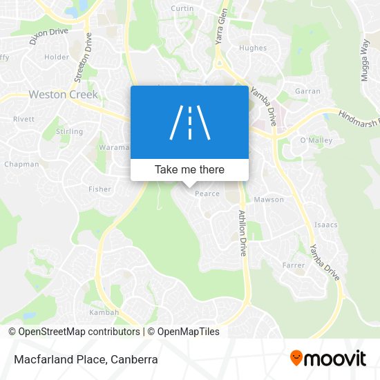Macfarland Place map