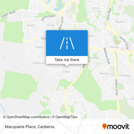 Macquarie Place map