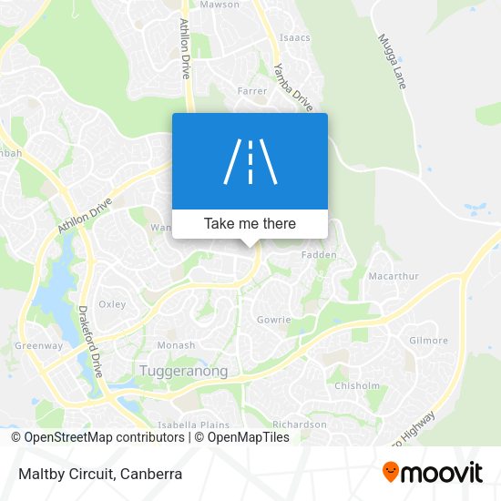 Maltby Circuit map