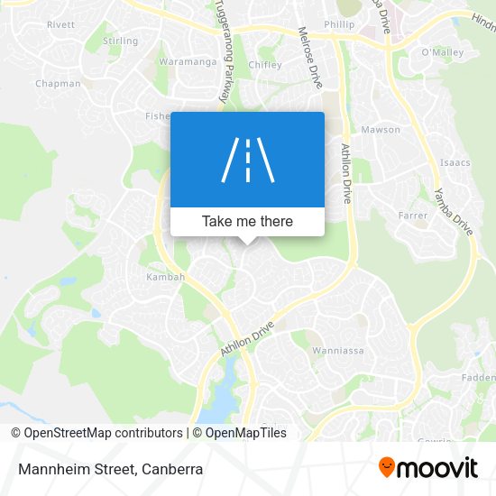 Mannheim Street map