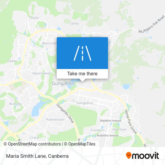 Maria Smith Lane map