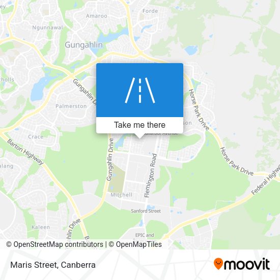 Maris Street map