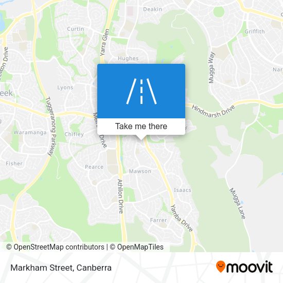 Markham Street map