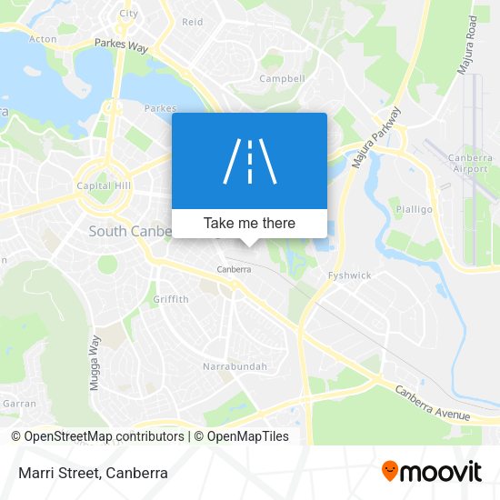 Marri Street map
