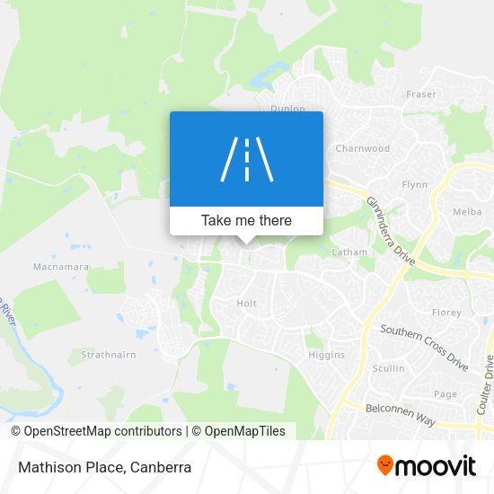 Mathison Place map