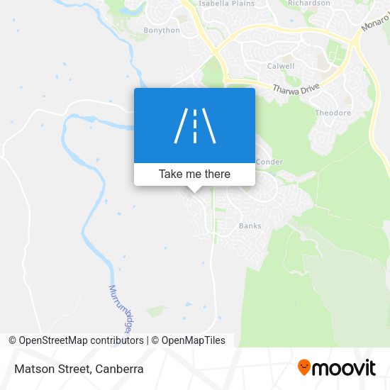 Matson Street map