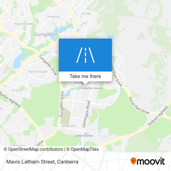 Mavis Latham Street map