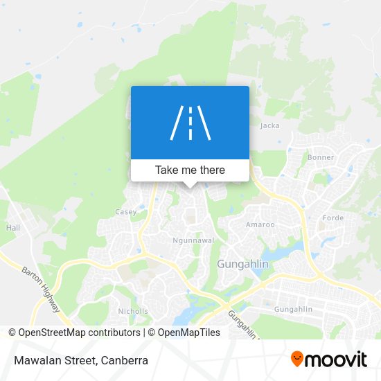 Mawalan Street map
