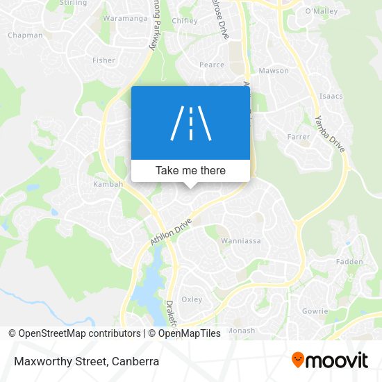 Maxworthy Street map