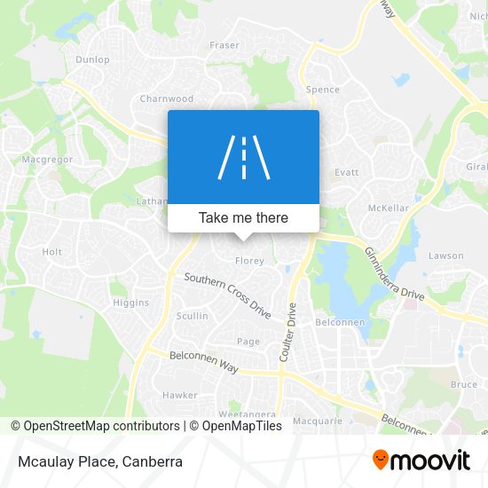 Mcaulay Place map