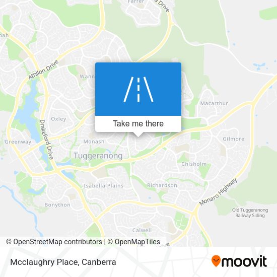Mcclaughry Place map