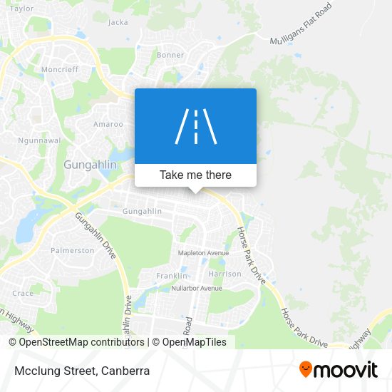 Mcclung Street map