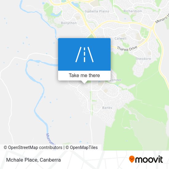 Mchale Place map