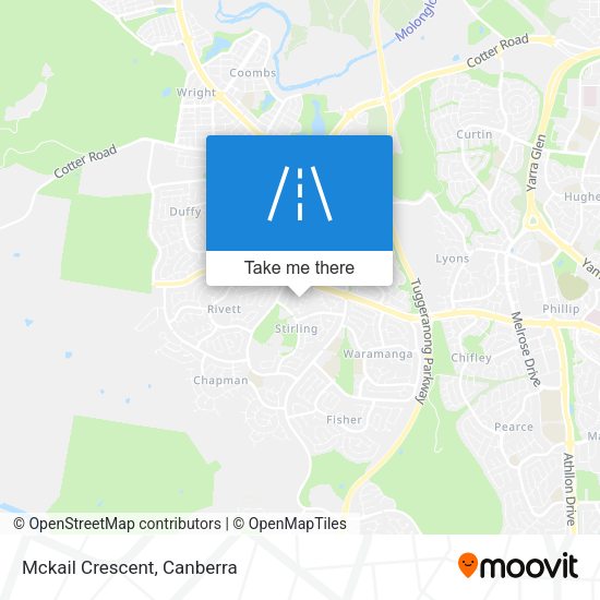 Mckail Crescent map