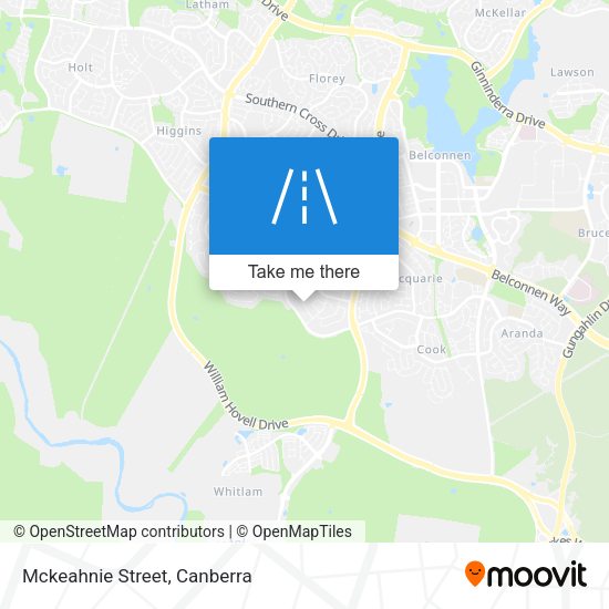 Mckeahnie Street map