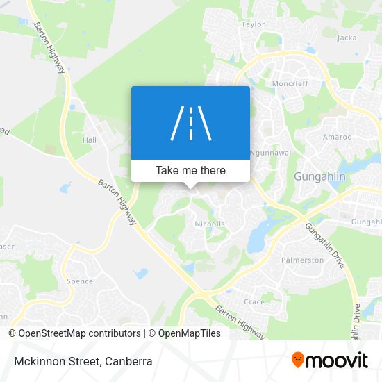 Mckinnon Street map