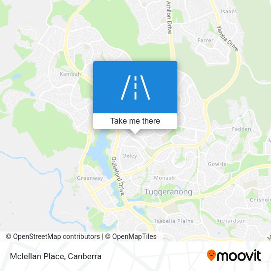 Mclellan Place map