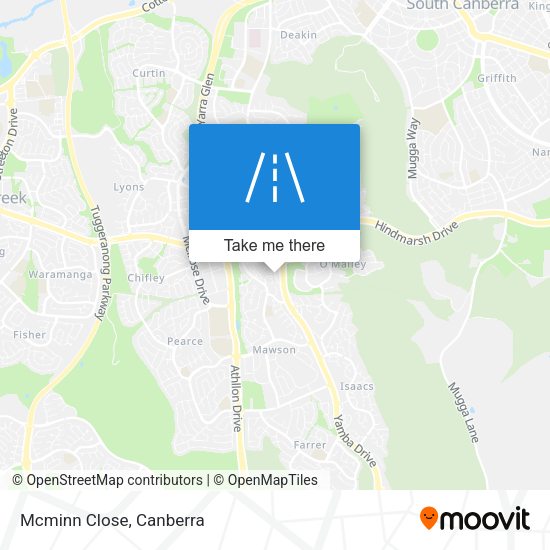 Mcminn Close map