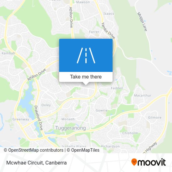 Mcwhae Circuit map