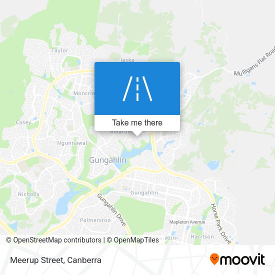 Meerup Street map