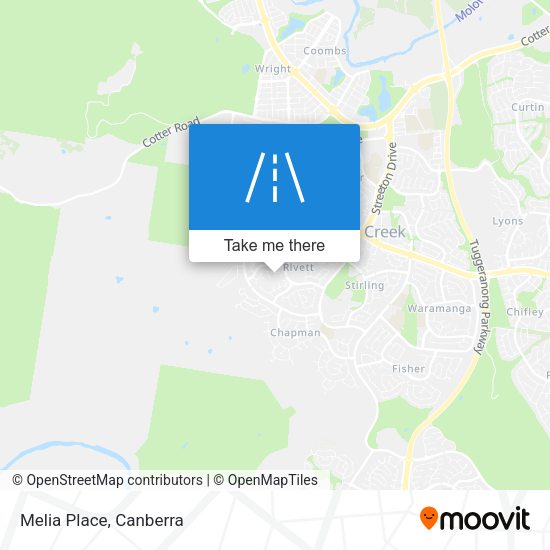 Melia Place map