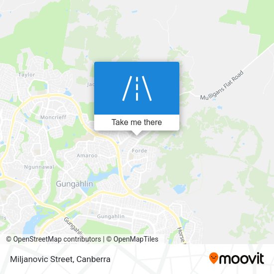 Miljanovic Street map