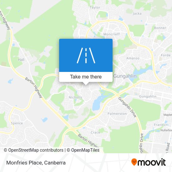 Monfries Place map
