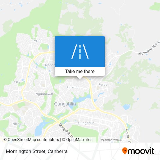 Mornington Street map