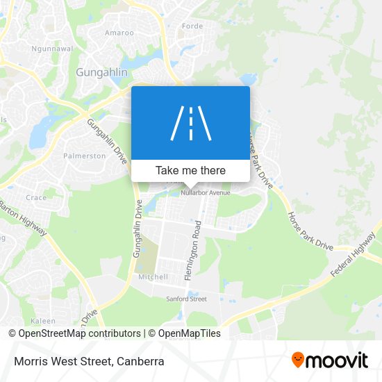 Morris West Street map