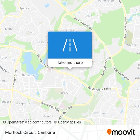 Mortlock Circuit map
