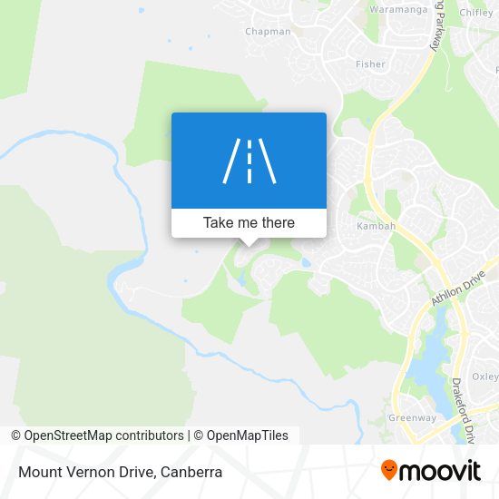 Mount Vernon Drive map