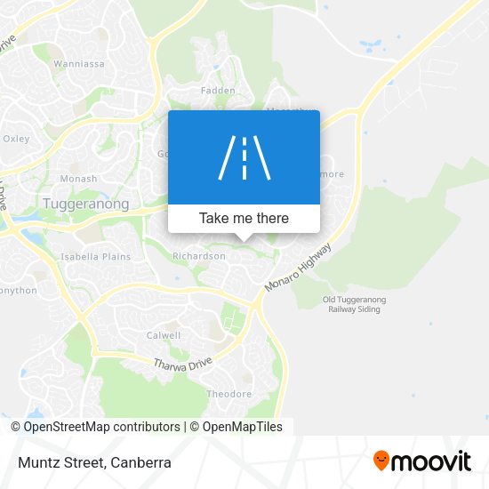 Muntz Street map