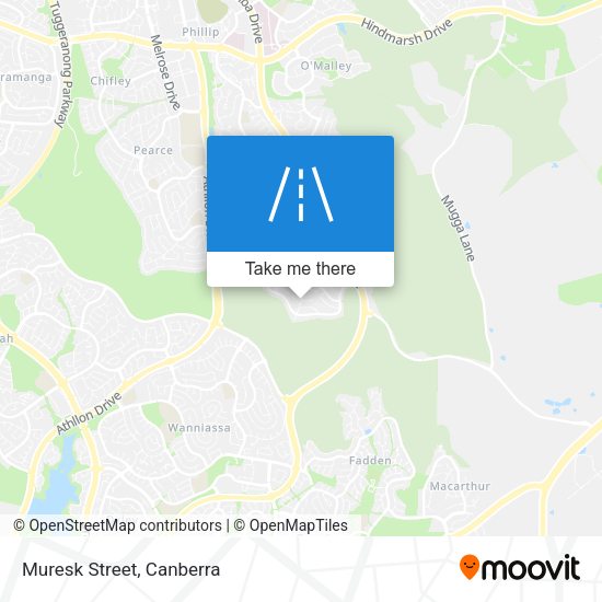 Muresk Street map