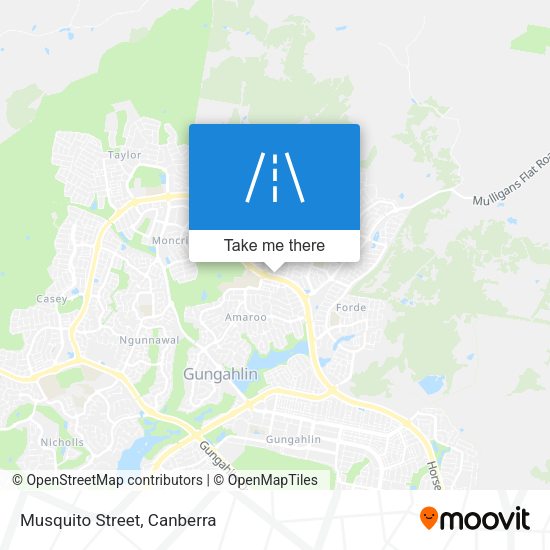 Musquito Street map