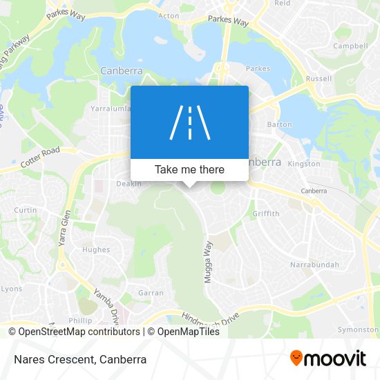 Nares Crescent map