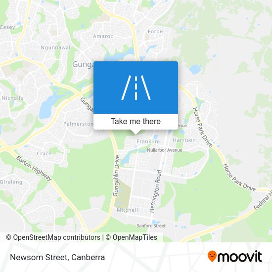 Newsom Street map
