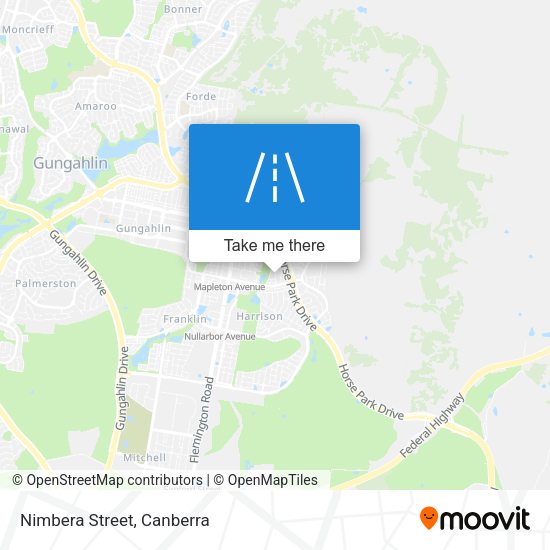 Nimbera Street map