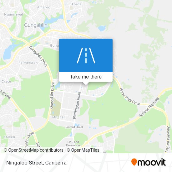 Ningaloo Street map