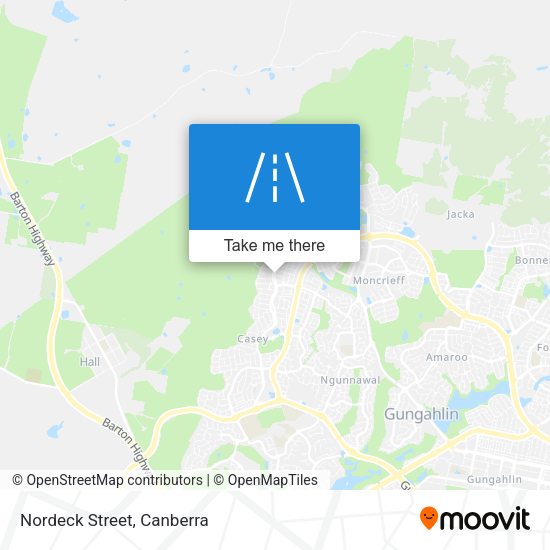Nordeck Street map