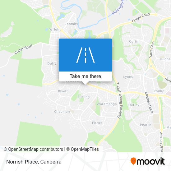 Norrish Place map