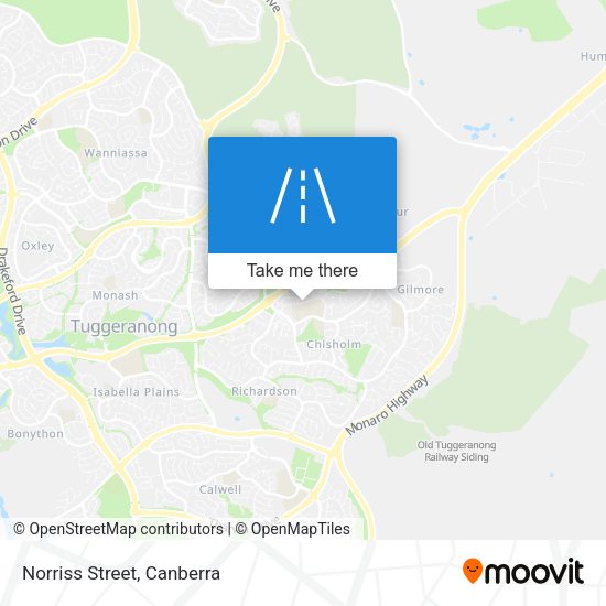 Norriss Street map