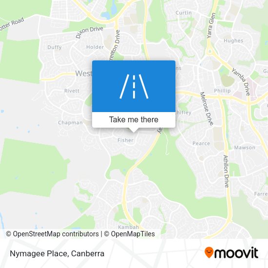 Nymagee Place map