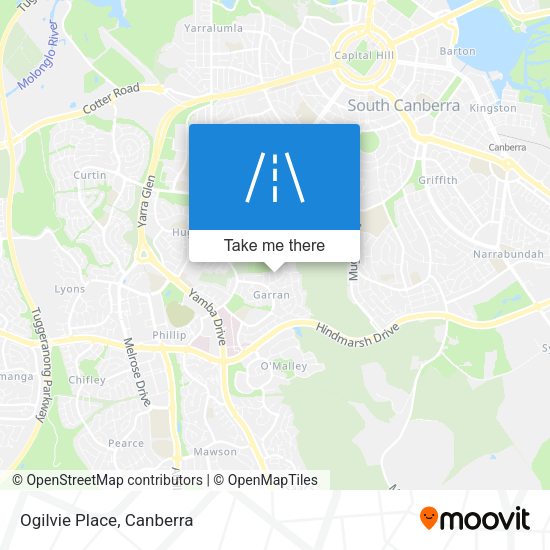 Ogilvie Place map