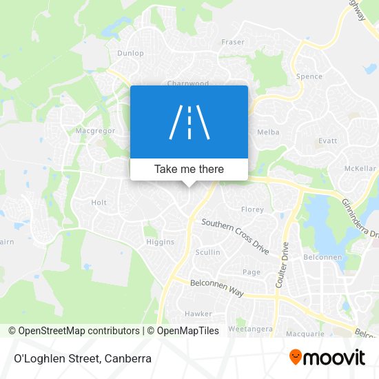 O'Loghlen Street map