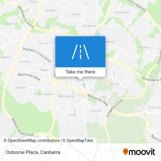 Osborne Place map